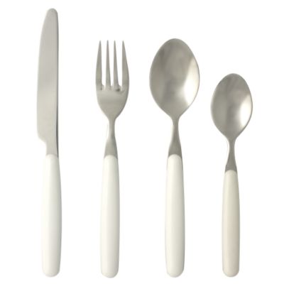 Statutory Tu 16 Piece Set White Cutlery Set