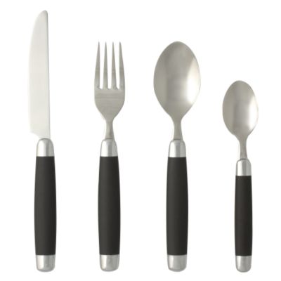 Statutory Tu 16 Piece Soft Grip Cutlery Set