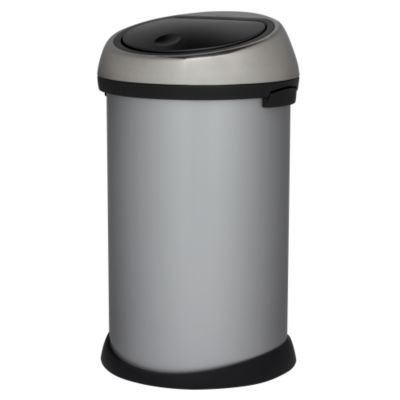 Brabantia Waste Storage Touch Bin Metallic Grey 50L