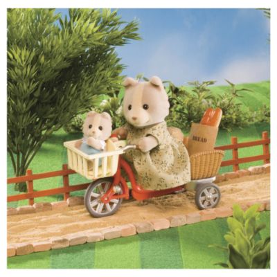 Sylvanian Families Cycling with Mother