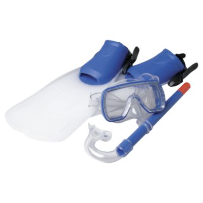 Zoggs Aqua Adventurer Snorkel Mask and Flipper