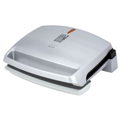 George Foreman 4 Portion Grill and Melt Health Grill Silver