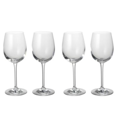 Home Collection Small Crystal Glass White Wine Glasses 4 Pack