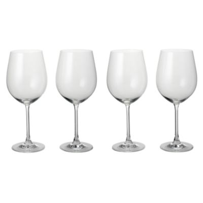 Home Collection Crystal Glass Bordeaux Glasses 4 Pack