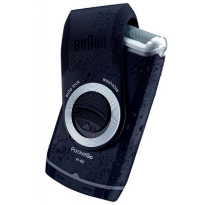 Braun P60-1 Pocketgo Battery Foil Shaver
