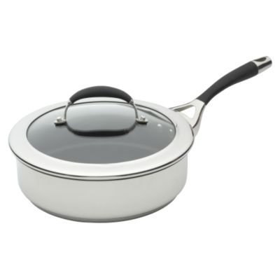 Circulon Steel Elite Covered Saute Pan 24cm