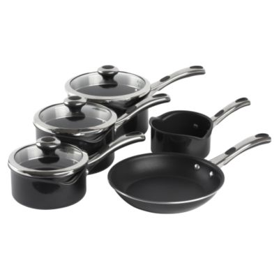 Select Advantage 5 piece cookware set Black