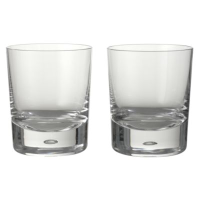 Dartington Exmoor Old Fashioned Crystal Glasses 2 Pack