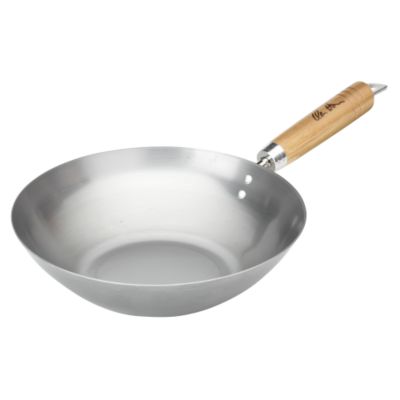 Ken Hom 27cm Carbon Steel Wok