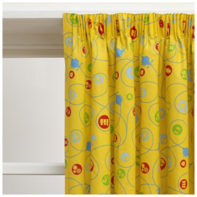 in the night garden Cotton Curtains