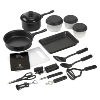 Sainsbury's 16 Piece Plastic Cookware Starter Set