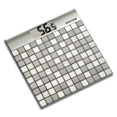 Statutory Salter Mosaic Electronic Bathroom Scales