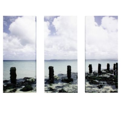 Rocky Beach Set of 3 Wall Art 70x90cm