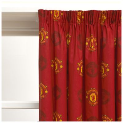 Manchester United Football Club Cotton Curtains