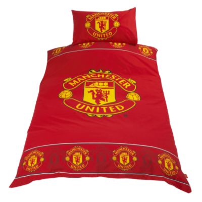 Manchester United Football Club Single Duvet Set