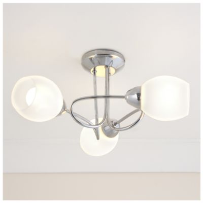 Unbranded Tu Twist Ceiling Light Chrome