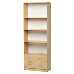 Unbranded Sainsburys 2 Drawer Bookcase Beech