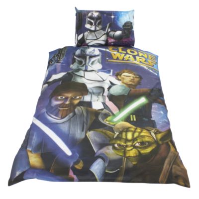 Clone Wars Star Panel Duvet Set