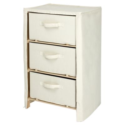 canvas 3 Drawer Chest