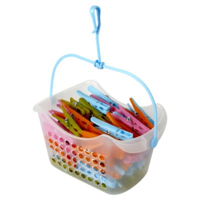 Sainsbury's Peg Basket and 100 Pegs