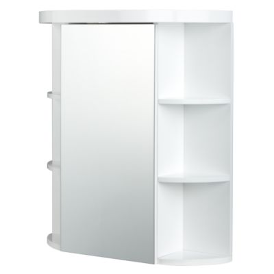 Croydex Single Door Illuminated Cabinet
