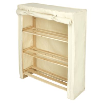 Canvas 3 Tier Shelf Unit