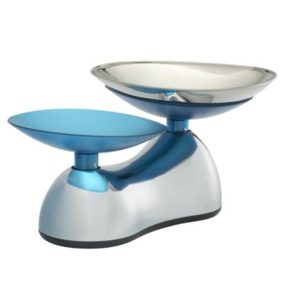 Statutory Equilibrium Kitchen Scales Blue