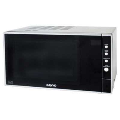 Sanyo Digital Widescreen 23L Microwave Oven Silver