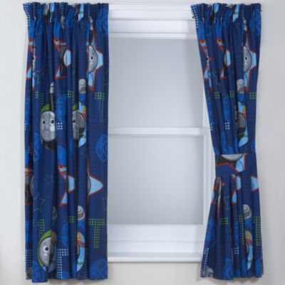 Thomas Circles Curtains