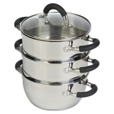 Ready Steady Cook Bistro 3 Tier Steamer