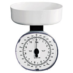 Statutory Salter 5kg Clock Face Kitchen Scale
