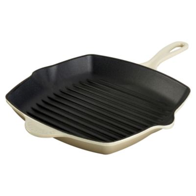 Le Creuset 26cm Cast Iron Grillit Almond