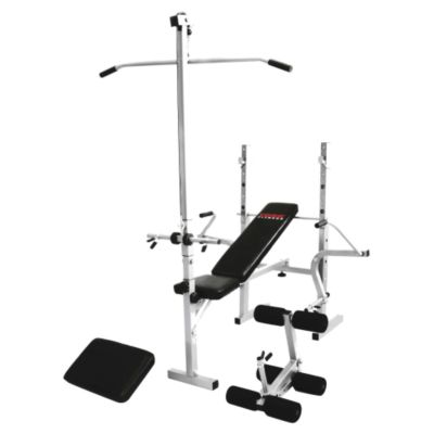 York B520 Bench with Lat and Curl