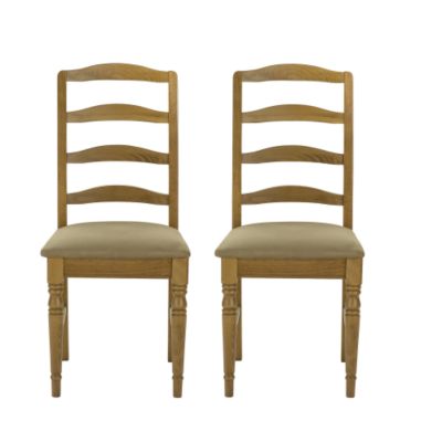 Statutory Norfolk Pair of Dining Chairs