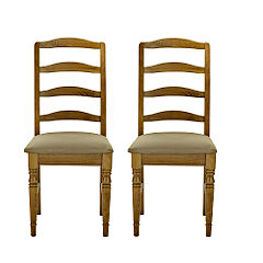 Statutory Norfolk Pair of Dining Chairs