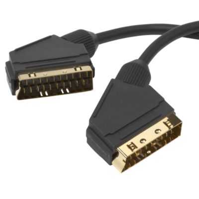Ross Gold SCART Lead 1m
