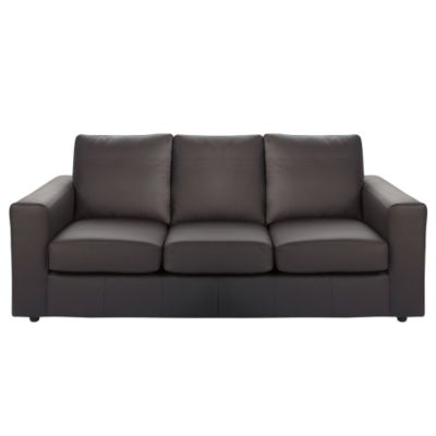 Lausanne Large Sofa Chocolate Leather