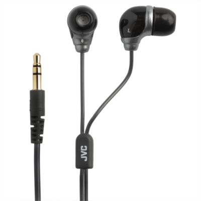 Statutory JVC Black Marshmallow Headphones