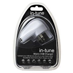 Statutory in-tune iPod Wall Charger