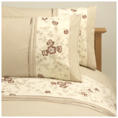 Tu Antique Embroidery Duvet Set Natural