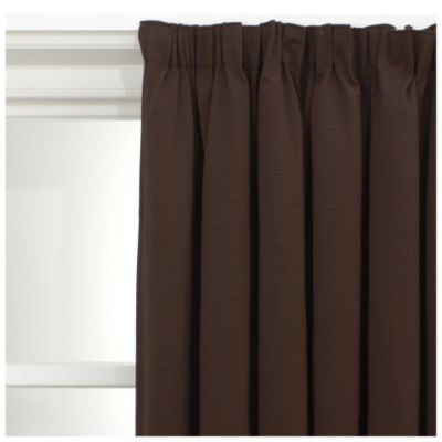 Unbranded Belfield Plain Chocolate Curtains