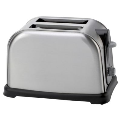 Sainsbury's 2 Slice Stainless Steel Toaster