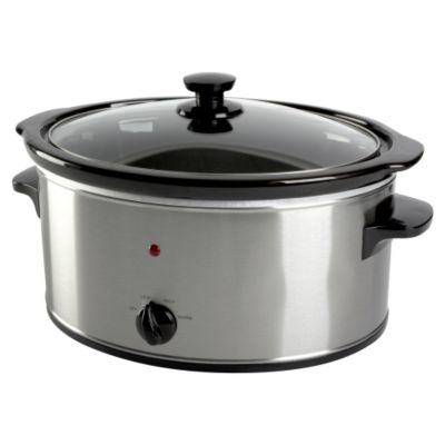 Statutory Sainsburys Slow Cooker Stainless Steel