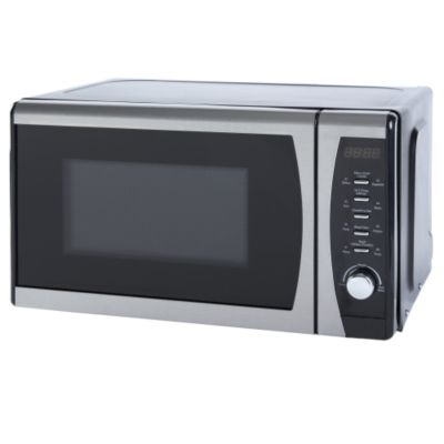 Sainsbury's  17L Digital Microwave Oven and Grill Stainless Steel & Black