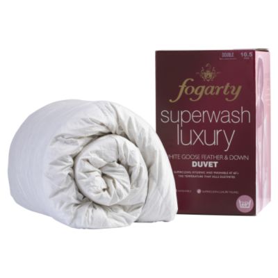 Fogarty Superwash Goose Feather and Down 10.5 tog Duvet