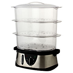 Statutory Be Good to Yourself Stainless Steel 3 Tier Steamer