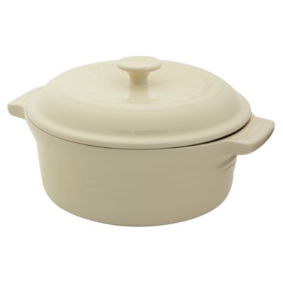 Le Creuset Casserole Dish and Lid Almond  21cm