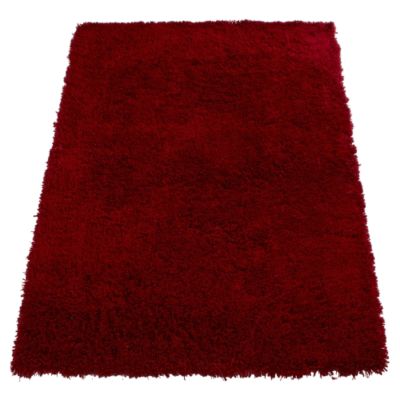 Statutory Tu Shaggy Rug Red