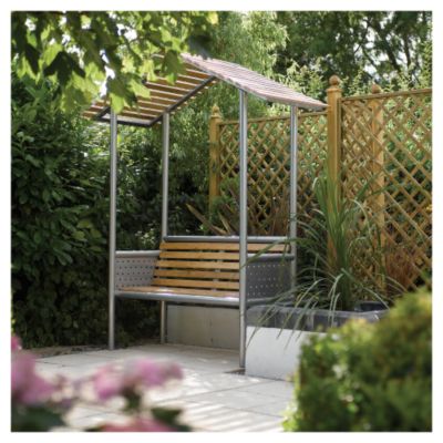 Rowlinson Aluminium and Wood Monaco Arbour