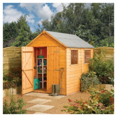 Rowlinson Shiplap 8x6 Premier Apex Shed